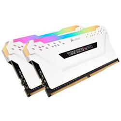 Corsair Vengeance RGB PRO DDR4 16GB (2x8GB) 3000MHz CL16 White CMW16GX4M2C3200C16W - Paměťové moduly