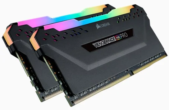 Corsair Vengeance RGB PRO DDR4 16GB (2x8GB) 3200MHz CL16 Black