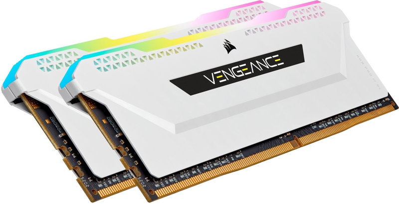 Corsair Vengeance RGB Pro SL DDR4 32GB 3200MHz, bílá
