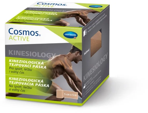 Cosmos ACTIVE Kinesio béžová tepovací páska