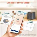 Cosori Dual Blaze 6.4L SMART + 5x špíz a gril. rošt, černá