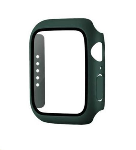 COTEetCI polykarbonátové pouzdro s ochranou displeje pro Apple Watch 41 mm zelená