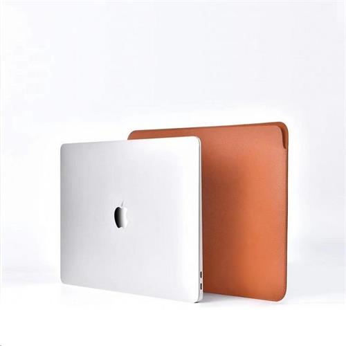 COTEetCI PU ultratenké puzdro pre MacBook 13 hnedé
