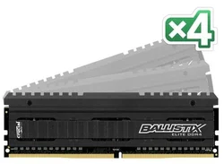 CRUCIAL Ballistix Elite DDR4 3000MHz CL15 1.35V SR x8