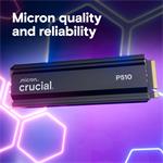 Crucial P510 2TB chladič
