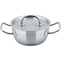 CS Solingen Kastrol s poklicí nerezová ocel PRO-X, 16 cm