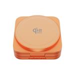 Cubenest 3v1 Qi2.2 Skladacia bezdrôtová magnetická nabíjačka SQ312 Ultra Orange