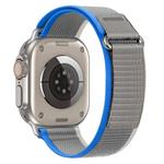 Cubenest Apple Watch Remienok Trail Loop GREY s modrou/bielou (42-49 mm)