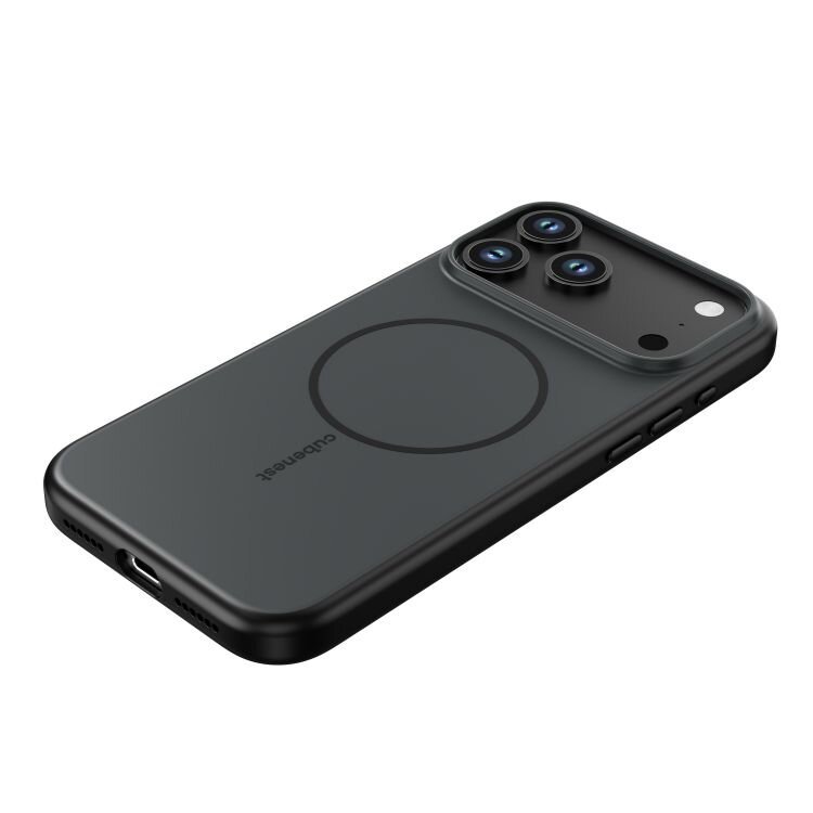 Cubenest Kryt na iPhone 17 Pro Max s podporou MagSafe matný černý