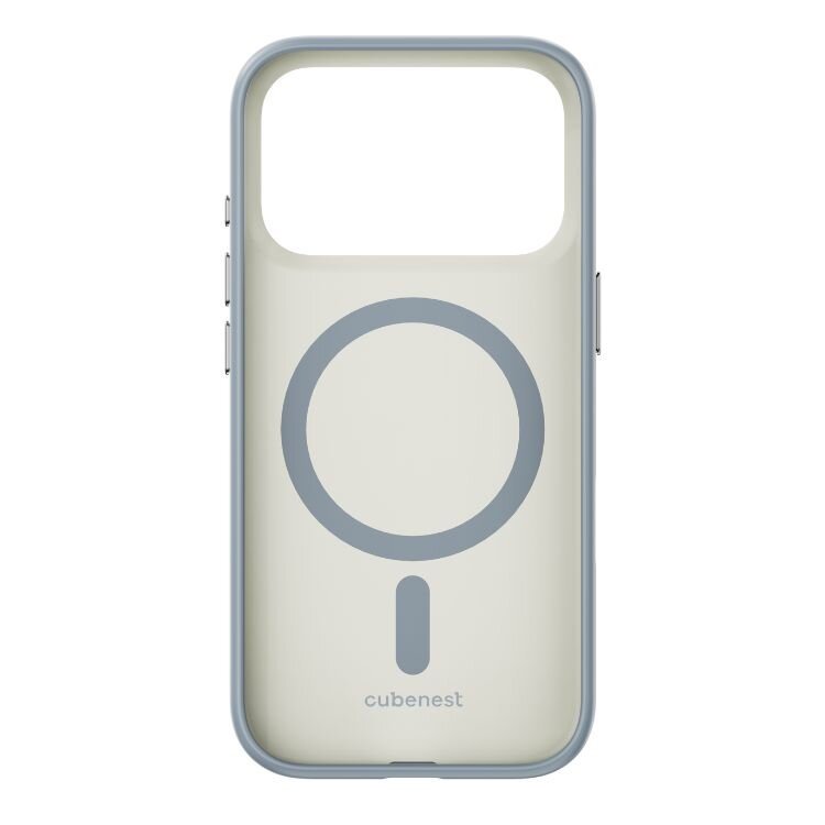 Cubenest Kryt na iPhone 17 Pro s podporou MagSafe matný béžový