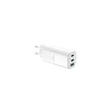 Cubenest PD GaN Adaptér 65W S3D0 - bílý