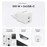 Cubenest PD Nano adaptér 100 W N2D100 biely