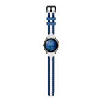 Cubenest Premium Silicone Garmin QuickFit Band WHITE/BLUE 26mm