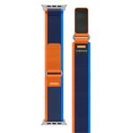 Cubenest Řemínek na Apple Watch Trail Loop BLUE with orange/blue (42-49mm)