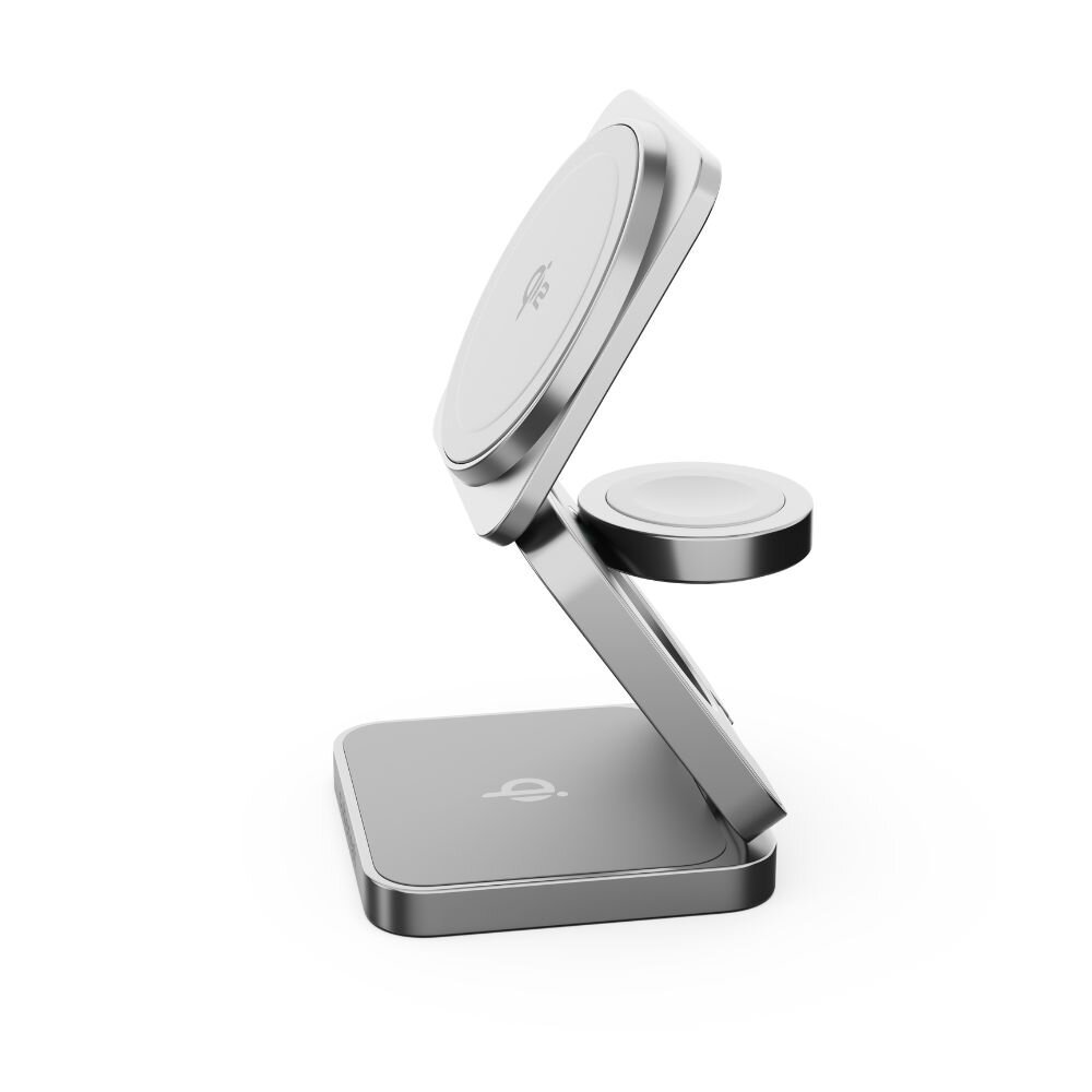 Cubenest SQS312 Fold Pro Qi2 3v1 magnetická nabíjačka pre Samsung sivá