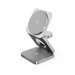 Cubenest SQS312 Fold Pro Qi2 3v1 magnetická nabíječka pro Samsung šedá