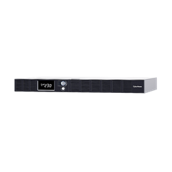 CyberPower GreenPower Office LCD II RM UPS 1000VA / 600W, 1U, hloubka 23,5 cm