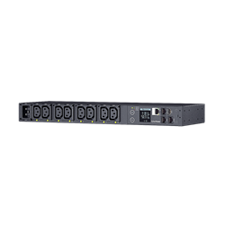 CyberPower Rack PDU, Switched, 1U, 16A, (8)C13, IEC-320 C20