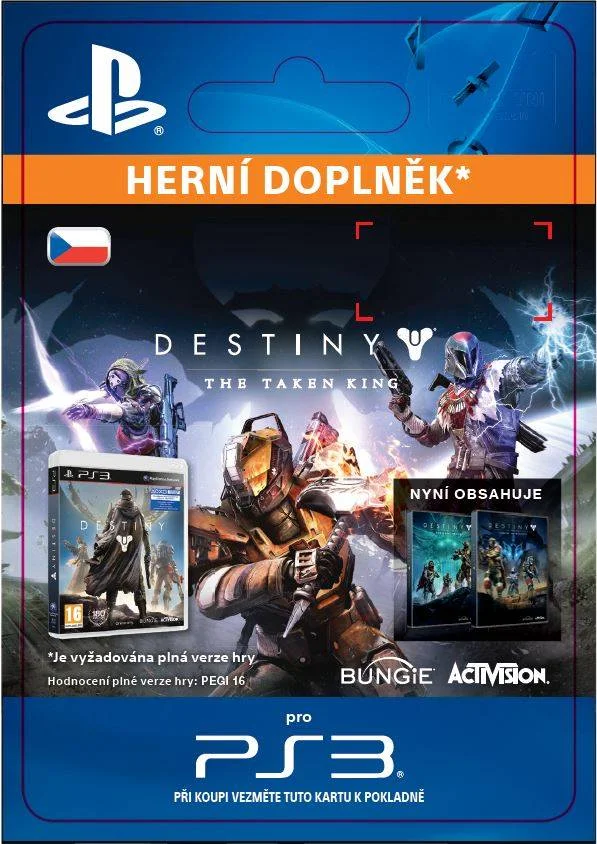 CZ PS3 - Destiny: The Taken King elektronická licence