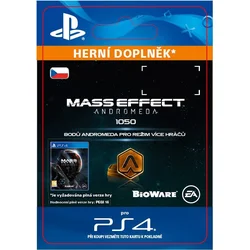 CZ PS4 - 1050 Mass Effect: Andromeda Points elektronická licence