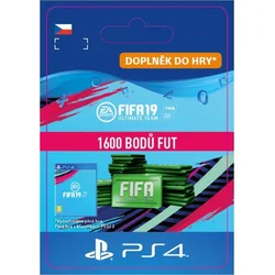 CZ PS4 - 1600 FIFA 19 Points Pack elektronická licence
