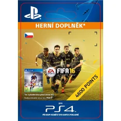 CZ PS4 - 4,600 FIFA 16 Points elektronická licence