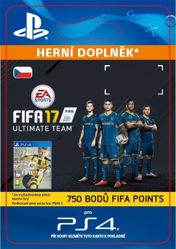 CZ PS4 - 750 FIFA 17 Points Pack elektronická licence