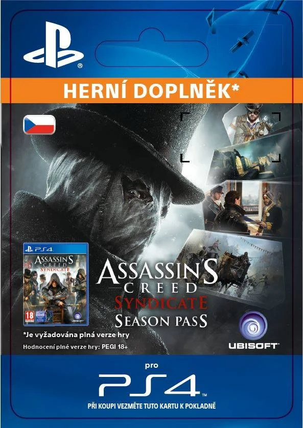 CZ PS4 - Assassin's Creed Syndicate SP elektronická licence