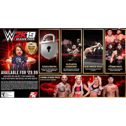 CZ PS4 - COD: WWE 2K19 Season Pass elektronická licence