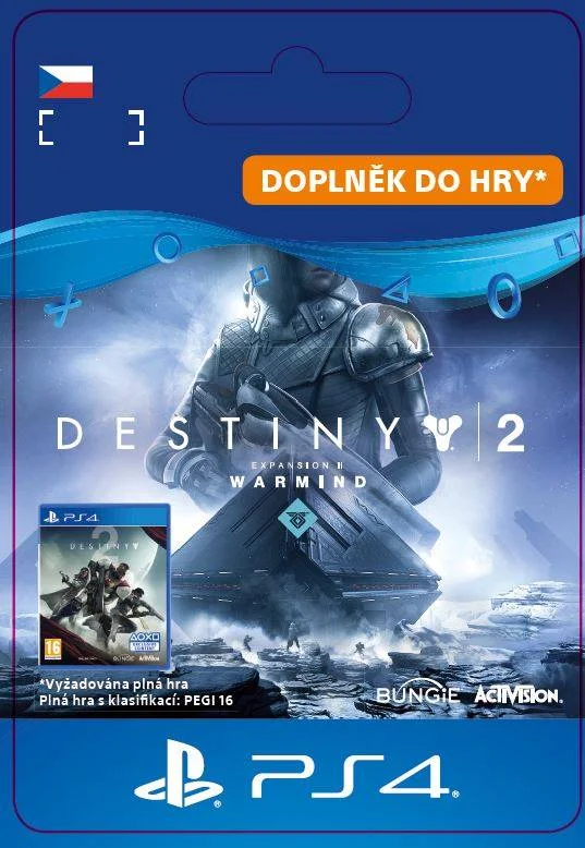 CZ PS4 - Destiny 2 - Expansion II: Warmind 8.5 elektronická licence
