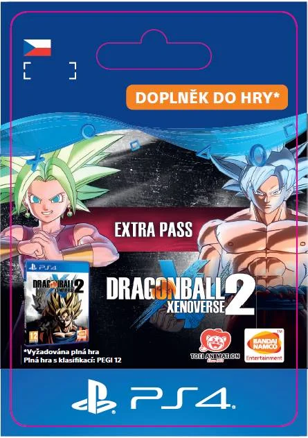 CZ PS4 - Dragon Ball Xenoverse 2 - Extra Pass elektronická licence