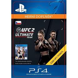 CZ PS4 - EA SPORTS UFC® 2 - 2200 UFC POINTS elektronická licence