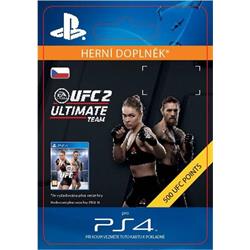 CZ PS4 - EA SPORTS UFC® 2 - 500 UFC POINTS elektronická licence