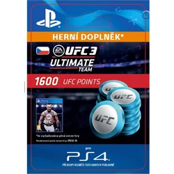 CZ PS4 - EA SPORTS™ UFC® 3 - 1600 UFC POINTS elektronická licence
