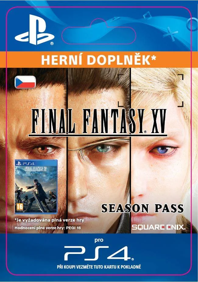 CZ PS4 - FINAL FANTASY XV Season Pass elektronická licence