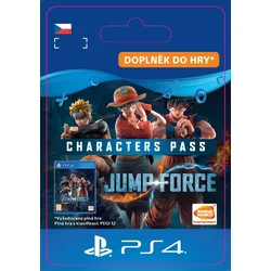 CZ PS4 - JUMP FORCE - Characters Pass elektronická licence