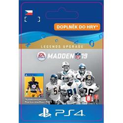 CZ PS4 - Madden NFL 19 Legends Upgrade elektronická licence