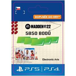 CZ PS4 - MADDEN NFL 22 - 5850 Madden Points elektronická licence