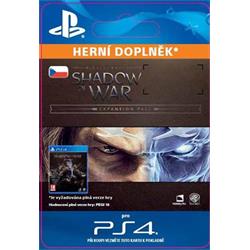 CZ PS4 - Middle-earth™: Shadow of War™ Expansion Pass elektronická licence