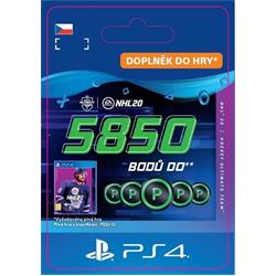 CZ PS4 - NHL 20 - 5850 Points Pack elektronická licence