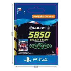 CZ PS4 - NHL 21 – 5850 Points Pack elektronická licence