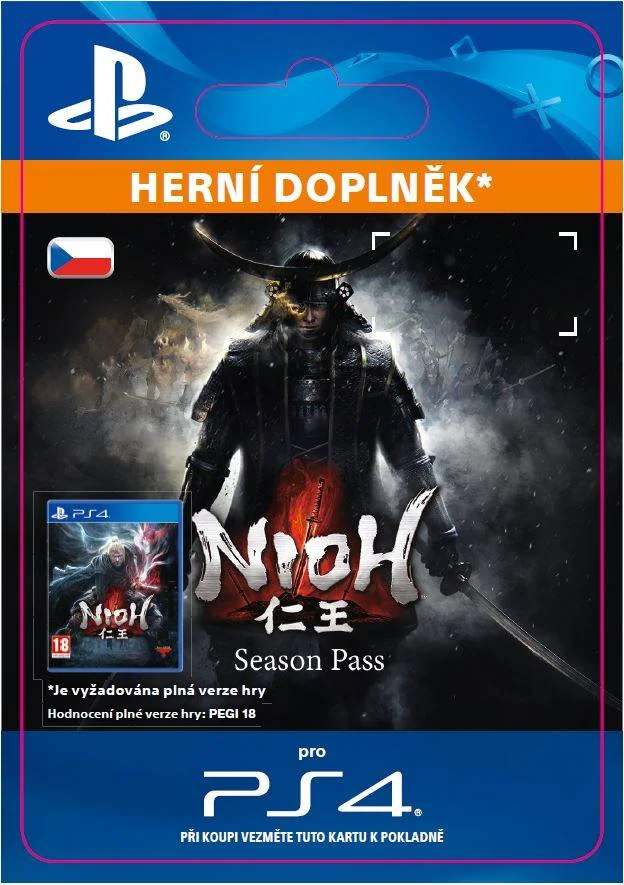 CZ PS4 - Nioh Season Pass elektronická licence