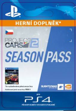 CZ PS4 - Project CARS 2 Season Pass elektronická licence