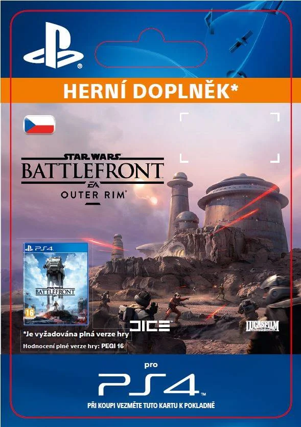 CZ PS4 - STAR WARS Battlefront Outer Rim elektronická licence
