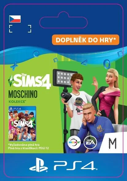CZ PS4 - The Sims™ 4 Moschino Stuff Pack elektronická licence