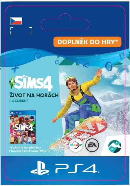 CZ PS4 - The Sims™ 4 Snowy Escape Expansion Pack elektronická licence