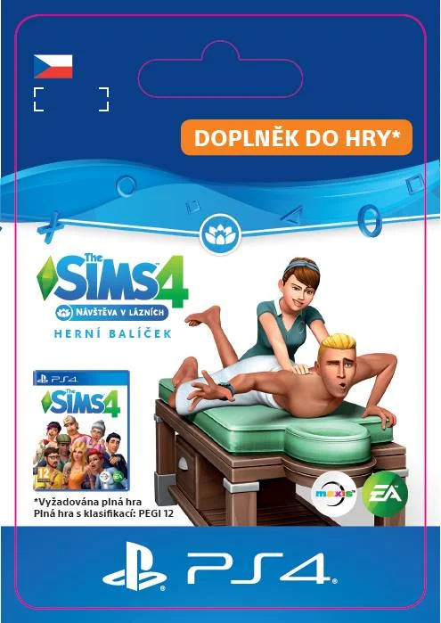 CZ PS4 - The Sims™ 4 Spa Day elektronická licence