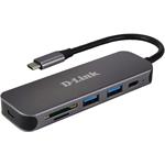 D-Link 5-in-1 USB-C Hub (DUB-2325/E)