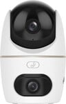 DAHUA IP kamera H3D-3F/ duálna/ vnútorná/ Wi-Fi/ 3 + 3 Mpix/ 3,6 mm objektív/ H.265/ IR do 30 m/ CZ aplikácia