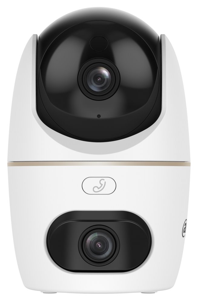 DAHUA IP kamera H3D-3F/ duální/ vnitřní/ Wi-Fi/ 3 + 3 Mpix/ objektiv 3,6mm/ H.265/ IR až 30m/ CZ app